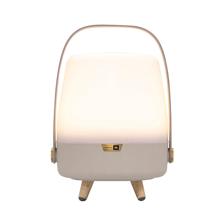 Lite-up Play Mini 2.0 LED Lampe m/JBL Lautsprecher, Sand