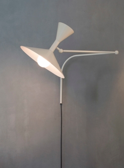 Lampe de Marseille Wandleuchte, weiß