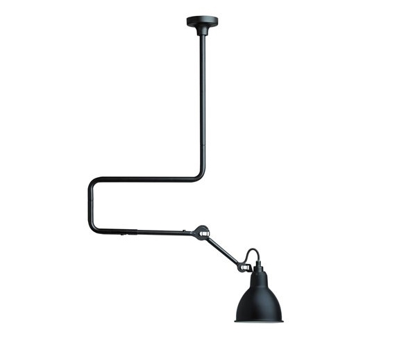 Lampe Gras No 312 Deckenleuchte, schwarz