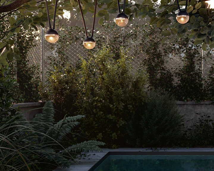 Beleuchtung von Bäumen in Ihrem Garten