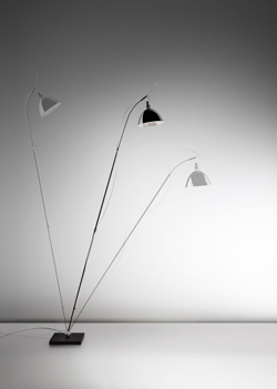 Max. Stehlampe LED, schwarz