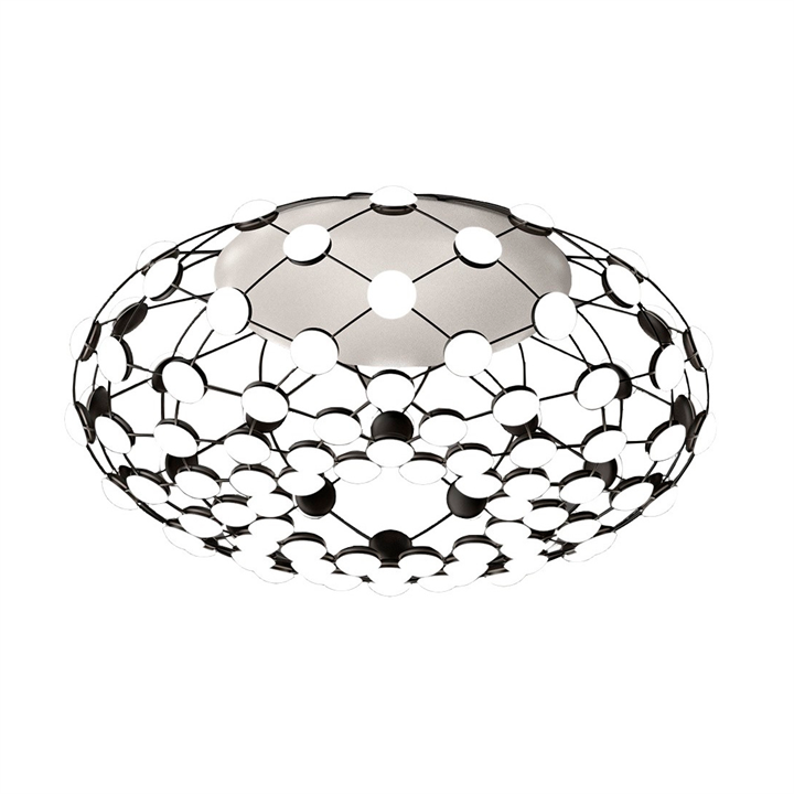 Mesh Deckenleuchte Ø72, schwarz