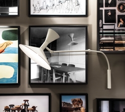 Mini Lampe de Marseille Wandleuchte, weiß