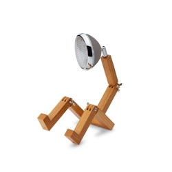 Mini Mr. Wattson Tischlampe, Lava Grau