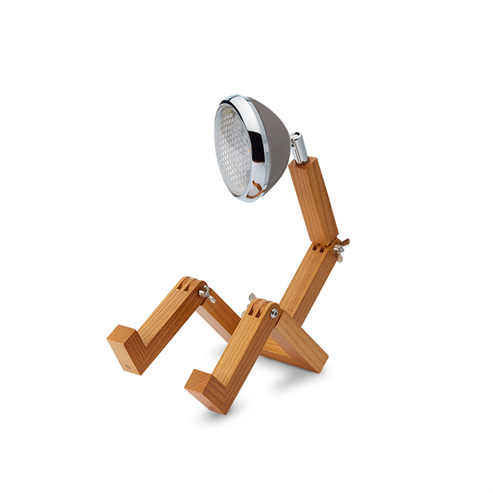 Mini Mr. Wattson Tischlampe, Lava Grau