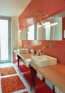 Nomad linestra Wandleuchte, weiß