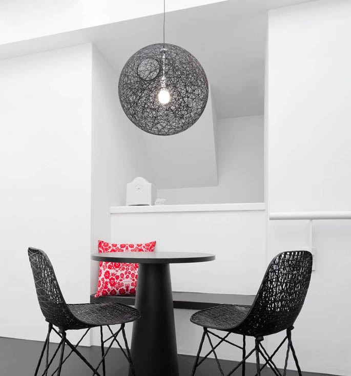 Random Light II Pendelleuchte medium, schwarz