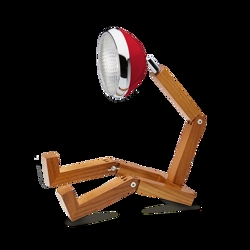 Mr. Wattson Tischlampe, Flash Rot