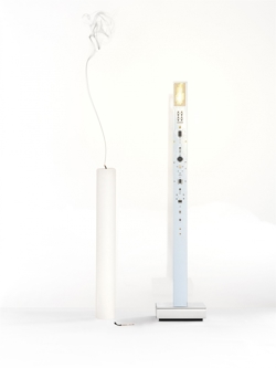 My New Flame Tischlampe, weiß