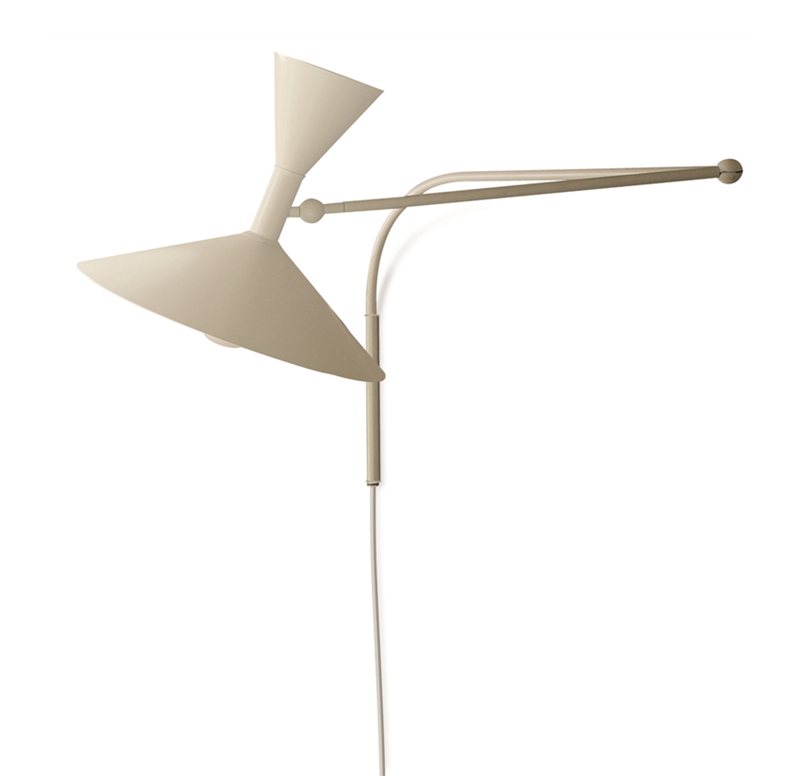 Lampe de Marseille Wandleuchte, weiß