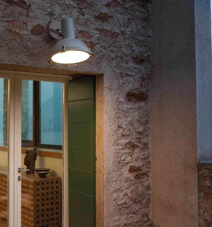 Projecteur 365 Outdoor Wandleuchte, weiß