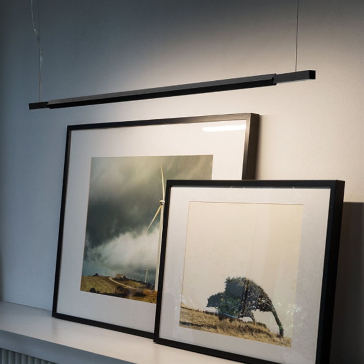 Linescapes horizontales Pendel, schwarz