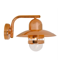 Nibe Außenwandleuchte, Kupfer - Seaside
