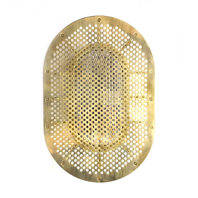 Night Rider Wandleuchte, lackiertes Messing