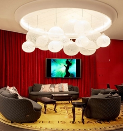 Non Random D71 Pendelleuchte, weiß