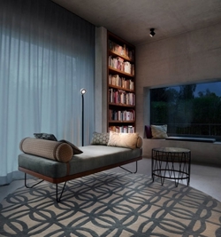 Occhio Lei Lettura Stehleuchte, schwarz