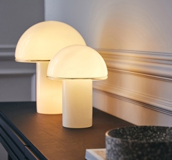 Onfale Medio Tischleuchte, weiß