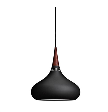 Orient Pendelleuchte, matt schwarz P1