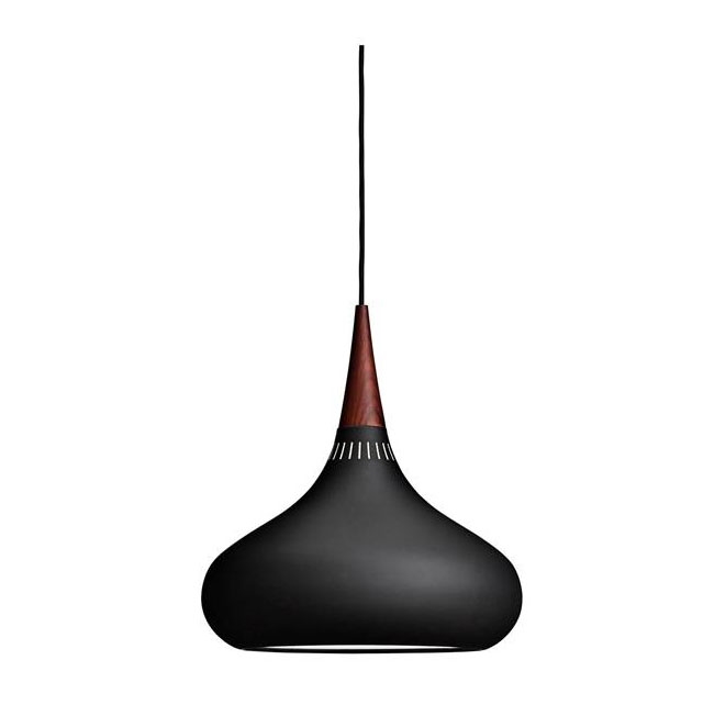 Orient Pendelleuchte, matt schwarz P1