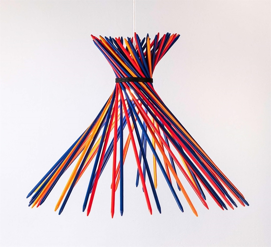 Pic-a-stick Pendelleuchte, farbig