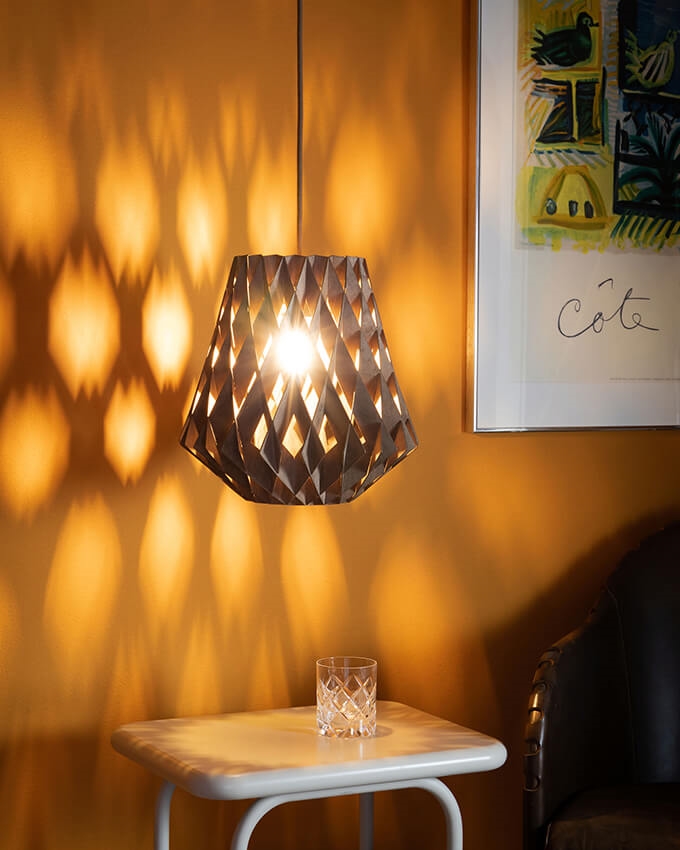 Signature 28 Pendelleuchte, braun