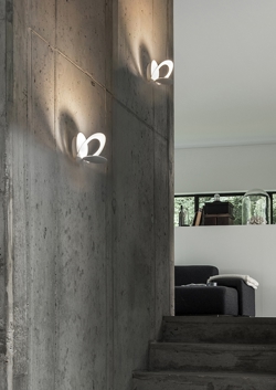 Pirce LED Wandleuchte Micro, weiß