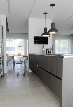 Projecteur 365 Pendelleuchte, blau