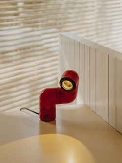 Tatu Tischlampe, rot