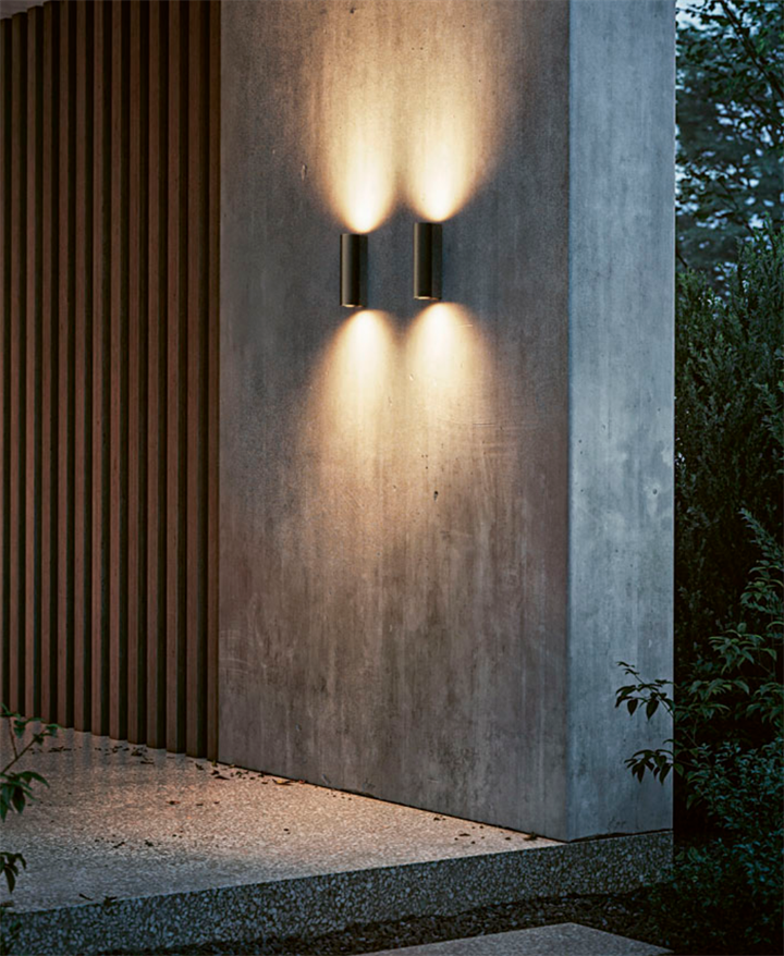 Scap Außenwandleuchte, deep black