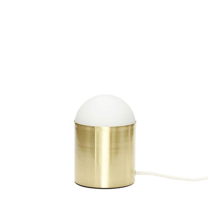 Sculpture Tischlampe, Messing