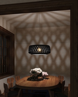 Signature 80 Pendelleuchte, schwarz