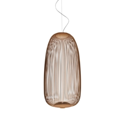 Spokes 1 Pendelleuchte dimmbar, Kupfer