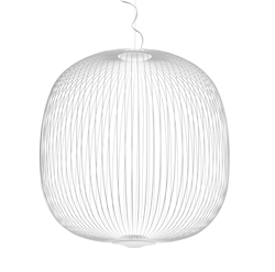 Spokes 2 Large LED MyLight Pendelleuchte, Weiß