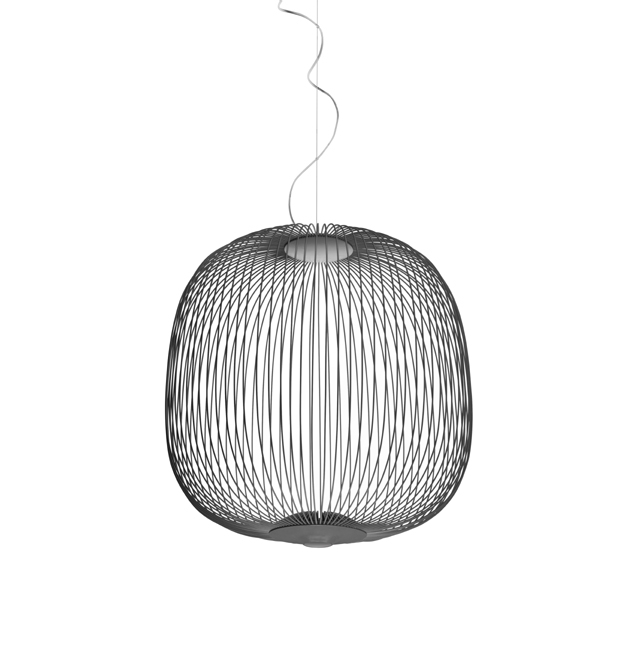 Spokes 2 LED MyLight Pendelleuchte, Graphit