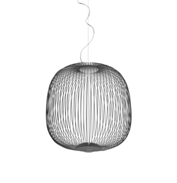 Spokes 2 LED MyLight Pendelleuchte, Graphit