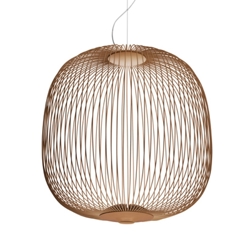 Spokes 2 large Pendelleuchte dimmbar, Kupfer