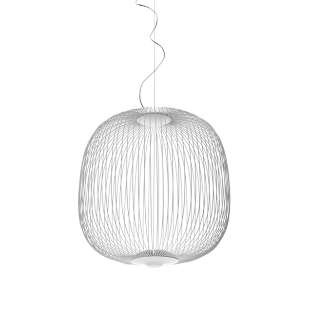 Spokes 2 LED MyLight Pendelleuchte, Weiß