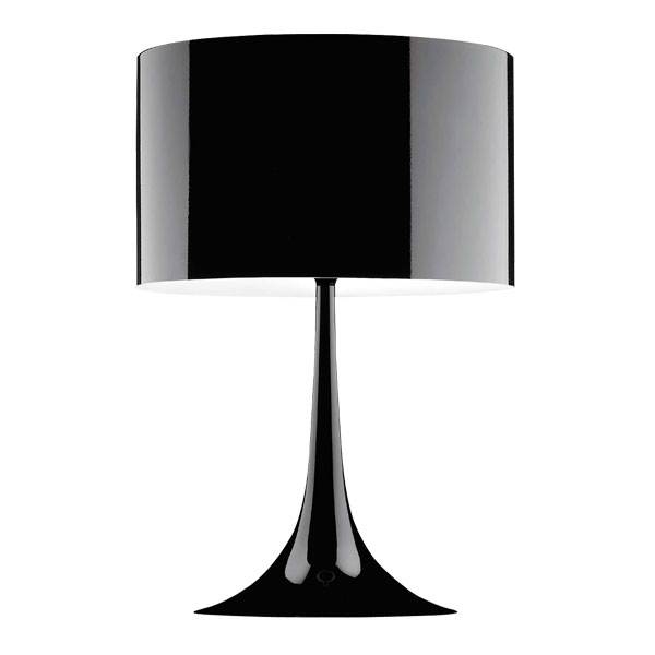 Spun Light T1 Tischleuchte, schwarz