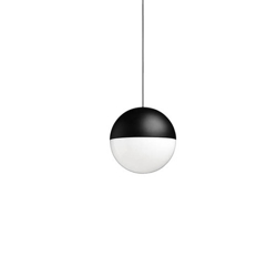 String Light sphere Pendelleuchte 12m, schwarz