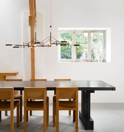 Tinkering 140 Pendelleuchte, schwarz