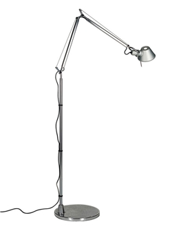 Tolomeo Stehleuchte, alu