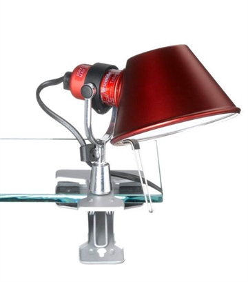 Tolomeo Micro Pinza Klemmspot, rot