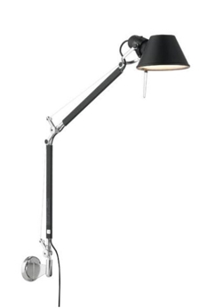 Tolomeo Mini Parete / Wandleuchte, schwarz