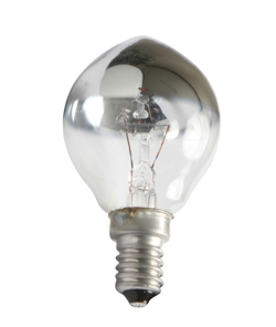 Topverspiegelte Kronenlampe E14 40W