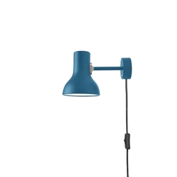 Type 75 Mini Wandleuchte m/Kabel Margaret Howell, Saxon Blue