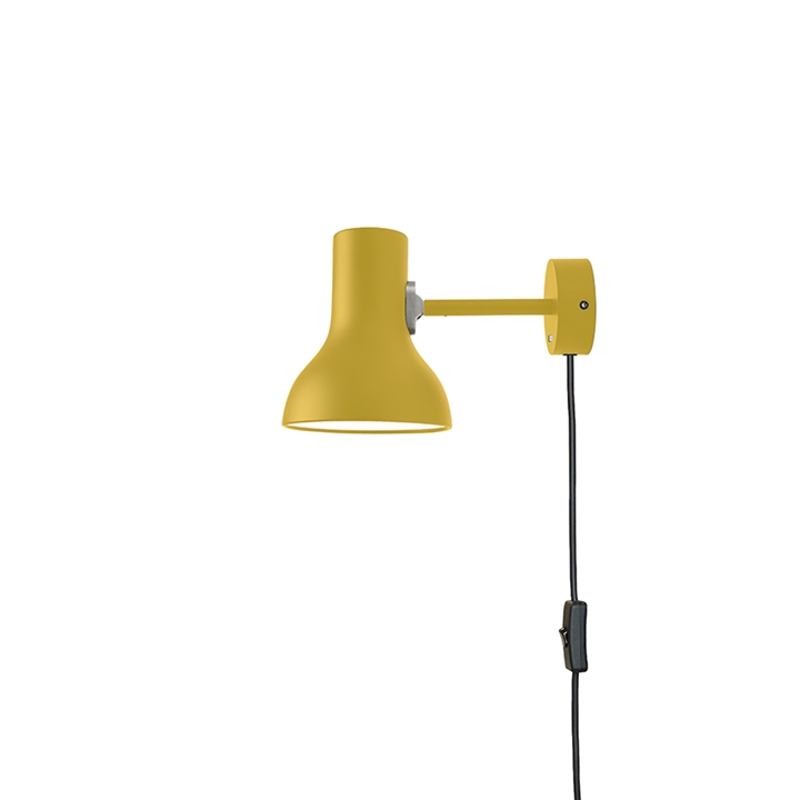 Type 75 Mini Wandleuchte m/Kabel Margaret Howell, yellow ochre