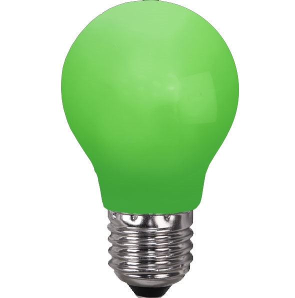 Außen LED OUT Ø55mm IP20 LED 1W E27, grün