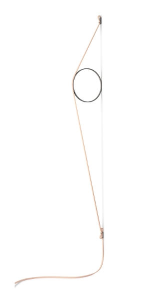 Wirering Wandleuchte, Pink/Grau