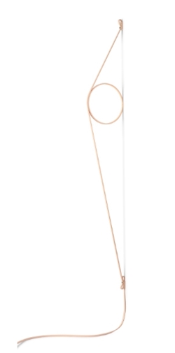 Wirering Wandleuchte, Pink/Pink